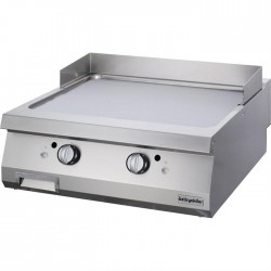 Öztiryakiler - Grill Plate Set Üstü Düz Gazlı 80x90x30 cm Krom