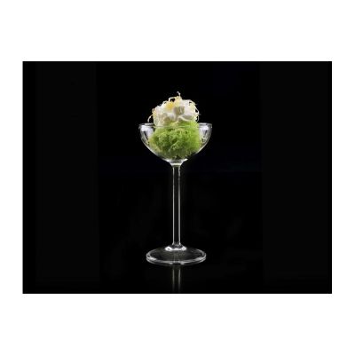 100% Chef Amuse Ayaklı Cam Kokteyl Bardağı, 30 ml, 2 Adet