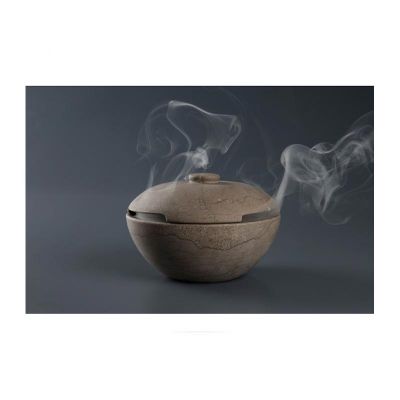100% Chef - 100% Chef Aromalı Mermer Mini Tencere, 15x10 cm (1)