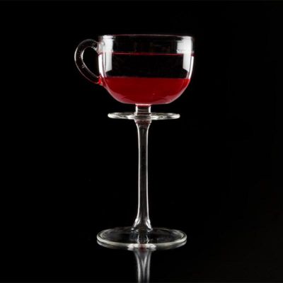 100% Chef Ayaklı Cam Fincan, 200 ml
