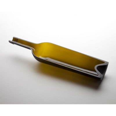 100% Chef Burdeus Şarap Şişesi Sunum Tabağı, 100 ml, 6 Adet
