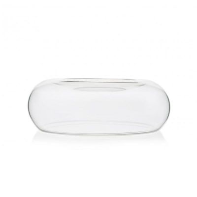 100% Chef Çift Taraflı Cam Sunum Tabağı, 22x9 cm
