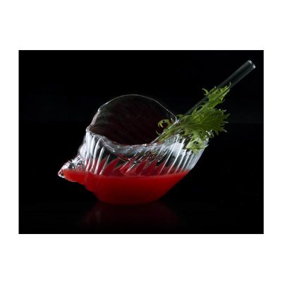 100% Chef Deniz Kabuğu Cam Kupa, 250 ml