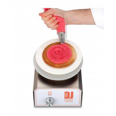 100% Chef DJ Dönen Dekor Masası, 19x21x15 cm