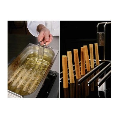 100% Chef Makaron Yapma Kiti, Çelik, XL