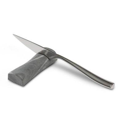 100% Chef Mermer Oymalı Çatal Bıçak Tutucusu, 12x4, 4 Adet