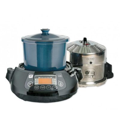 100% Chef Ocoo Pro Otomatik Çift Düdüklü Tencere, 3.5 L, Siyah