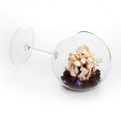 100% Chef Siesta Cam Sunum Bardağı, 350 ml