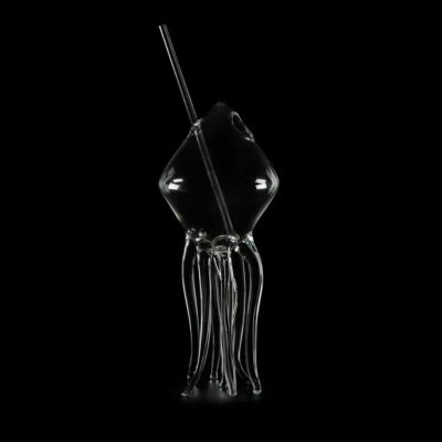 100% Chef Squid Ayaklı Cam Kupa, 280 ml