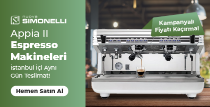 Nuova Simonelli by Tecnocoffee Appia II Tam Otomatik Espresso Kahve Makinesi, 2 Gruplu, Beyaz