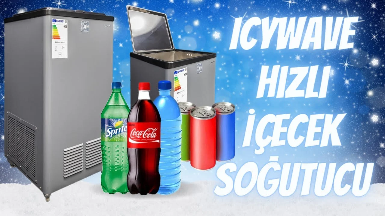 5 DAKİKADA BUZ GİBİ İÇECEKLERİNİZ HAZIR! ICYWAVE HIZLI SOĞUTUCUYU DENEDİK!