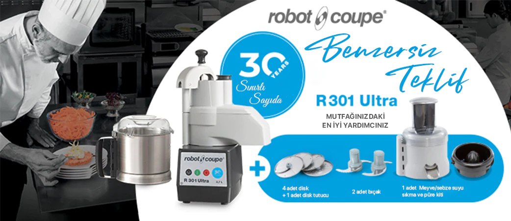 Robot Coupe R301 Ultra 30years Limited Edition
