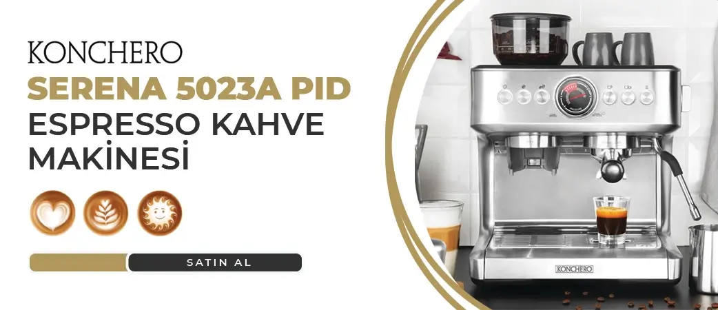 Konchero Serena 5023A PID Espresso Kahve Makinesi