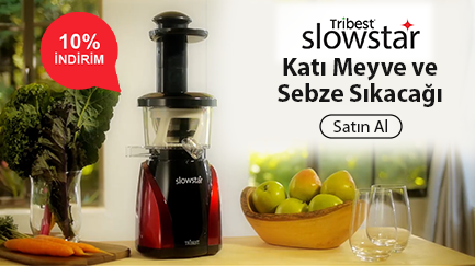 Tribest Slow Juicer Meyve Sıkacakları