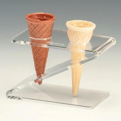 Zicco - Zicco Akrilik Dondurma Servis Standı 8x14 cm