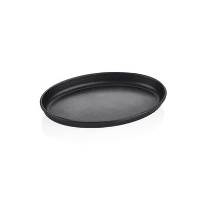 Altınbaşak - Altınbaşak Döküm Demir Oval Fajita Tavası, 23x14 cm