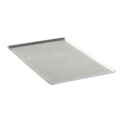 Almetal İtalyan Açılı Delikli Alüminyum Tava, 2 mm, 40x80x1 cm