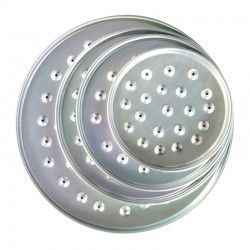 Almetal Delikli Alüminyum Pizza Tavası, 30 cm - Thumbnail