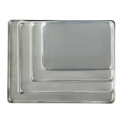 Almetal Alüminyum Pres Baskı Tepsi, 2 mm 80x100 cm