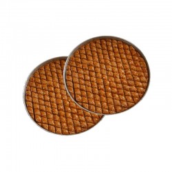 Almetal Alüminyum Yuvarlak Baklava Tepsisi, 26 cm - Thumbnail