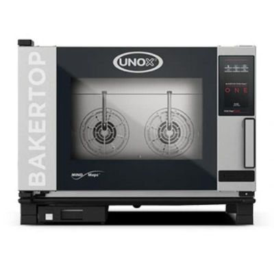 Unox - Unox Bakertop One Combi Fırın, 60x40 cm 4 Tepsi Kapasiteli, Elektrikli