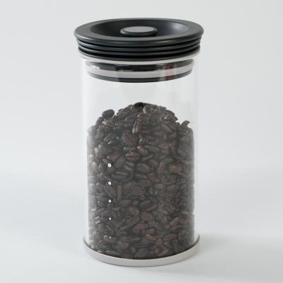 BeanPlus - BeanPlus Özel Valfli ve Kapaklı Cam Kavanoz