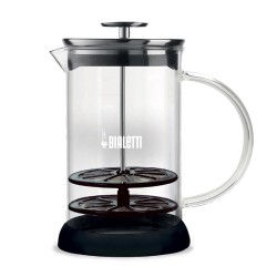 Bialetti Cam Süt ve Cappuccino Köpürtücü, 330 ml - Thumbnail