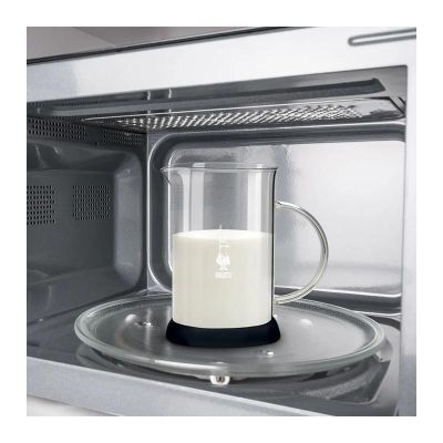 Bialetti Cam Süt ve Cappuccino Köpürtücü, 330 ml