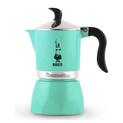 Bialetti - Bialetti Moka Pot Fiammetta, 1 Cup, Yeşil