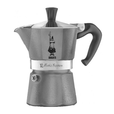 Bialetti - Moka Pot Gri 6 Cup