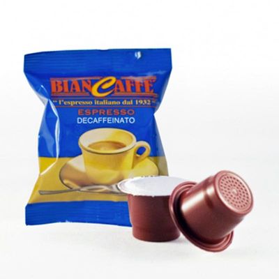 Bian Caffe Espresso Decaffeinato Kapsül Kahve, Nespresso Uyumlu, 7 gr