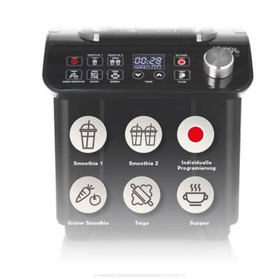 Bianco Di Puro Gusto Pro Bar Blender, 2 L, 1200 W, Siyah