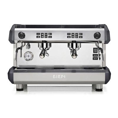 Biepi MC-E Tall Cup Tam Otomatik Espresso Kahve Makinesi, 2 Gruplu, Inox-Siyah
