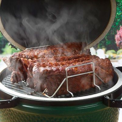 Big Green Egg Kaburga ve Kızartma Rafı
