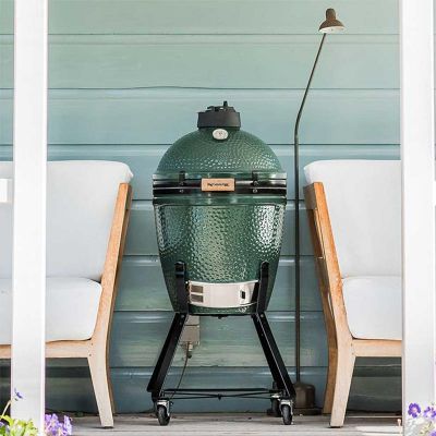 Big Green Egg Medium Barbekü Mangal, Kömürlü