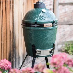 Big Green Egg Medium Barbekü Mangal, Kömürlü - Thumbnail