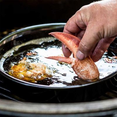 Big Green Egg Yuvarlak Damla Tava, 23 cm