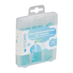 Biocaps GC 10 Suda Çözünen Probiyotikli Yüzey Temizleyici, 3x20 ml - Thumbnail