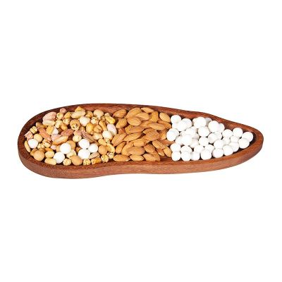 Biradlı - Biradlı Ahşap Çekirdek Çerezlik, 31.5x12 cm