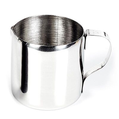 Biradlı - Biradlı Çelik Süt Potu, 100 ml