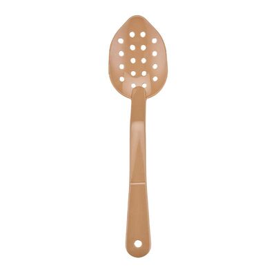 Biradlı - Biradlı Delikli Servis Kaşığı, Polikarbon, Kahverengi