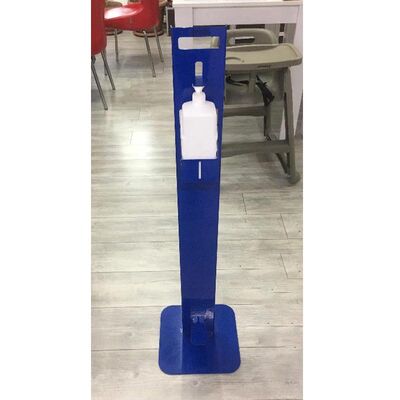 Biradlı Dezenfektan Standı, Pedallı, Mavi
