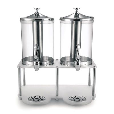 Biradlı GRV-10408 2'li Lux Meyve Suyu Dispenseri, 2x7.5 L