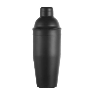 Biradlı - Biradlı Kokteyl Shaker, Çelik, Siyah, 700 cl