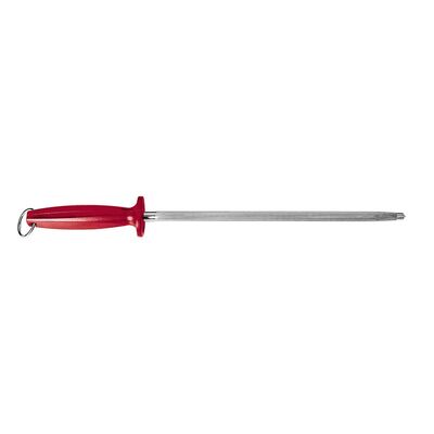 Biradlı EF-133 Plastik Saplı Yuvarlak Masat, 30 cm, Kırmızı