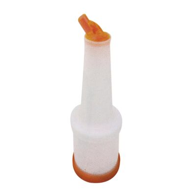 Biradlı - Biradlı Sos ve Kokteyl Şurup Dökücü, 1 L, Turuncu