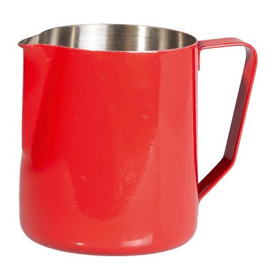 Biradlı - Biradlı Süt Potu, Pitcher, 1 L, Kırmızı