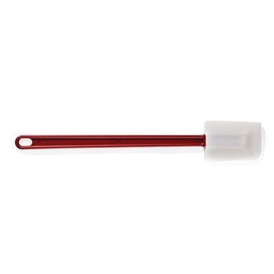 Biradlı - Biradlı Yanmaz Spatula, Silikon, 38 cm