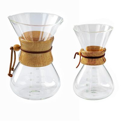 Black Goat Ahşap Tutacaklı Chemex, 800 ml