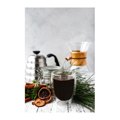 Black Goat Çift Çidarlı Bardak, 350 ml